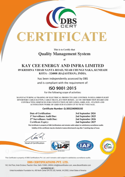 ISO 9001:2015 Certificate